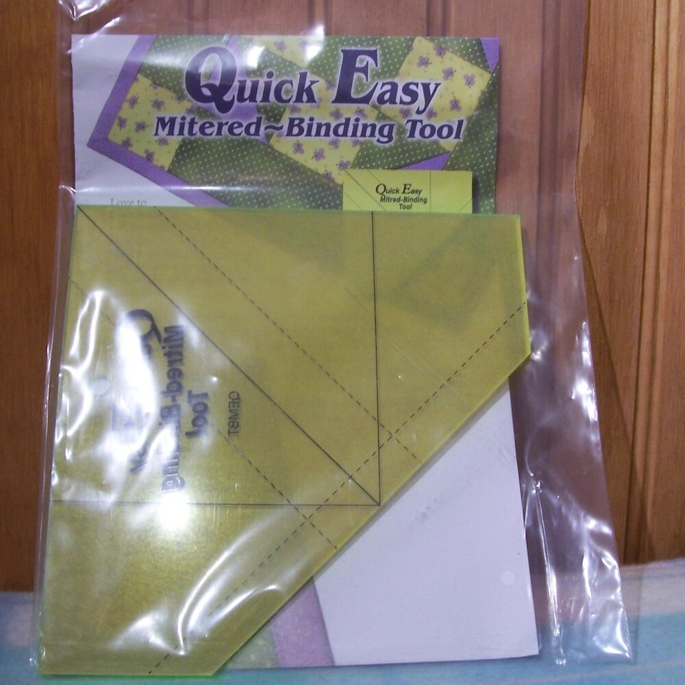 Quick Easy Mitered-Binding Tool